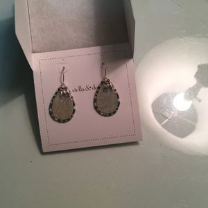 Stella & Dot Frieze Teardrop Earrings